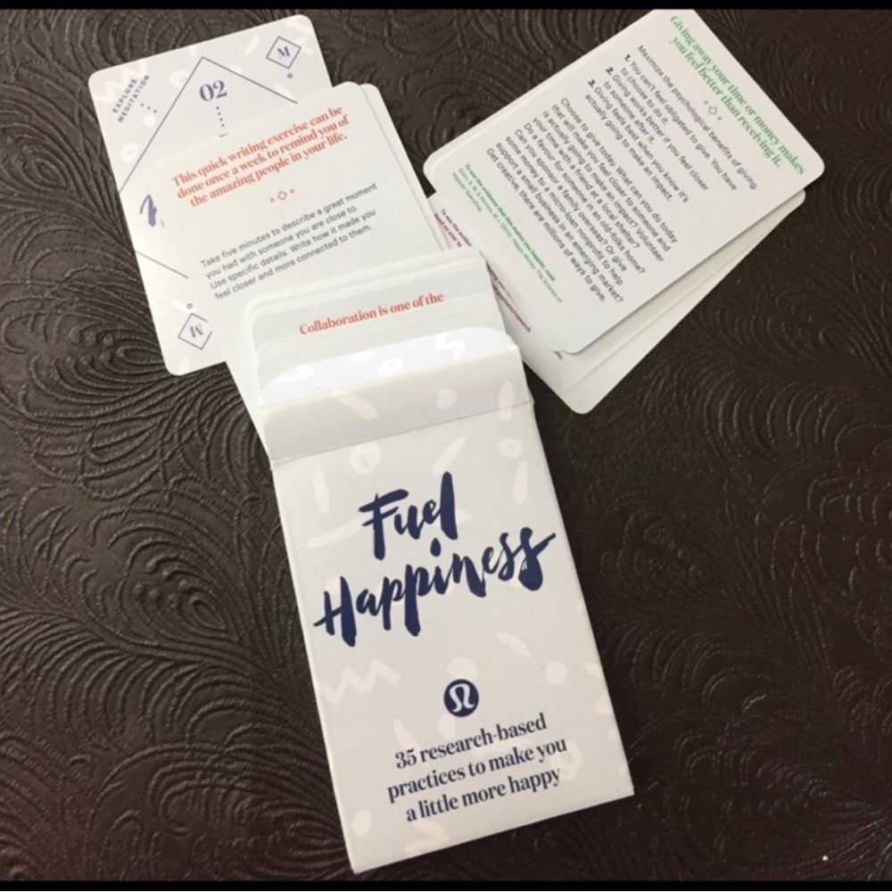Rare find lululemon cards